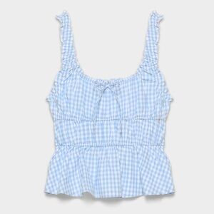 NWOT Aritzia Sunday Best Helena Poplin Top size S